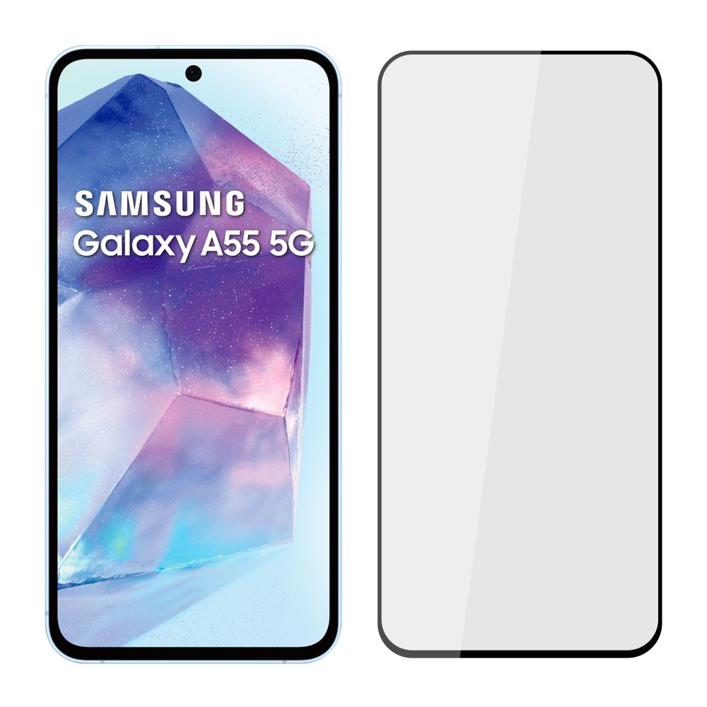 YADI 亞第 Samsung Galaxy A35 A55 6.6吋 2024  專用 水之鏡 AGC 全滿版手機玻璃保護貼