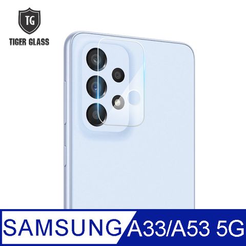 防水鍍膜 耐刮防指紋T.G Samsung Galaxy A33 / A53 5G鏡頭鋼化膜玻璃保護貼(防爆防指紋)