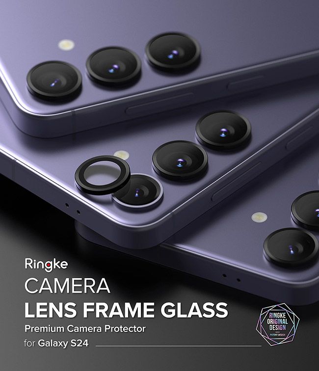 RingkeCAMERALENS FRAME GLASSPremium Camera Protectorfor Galaxy S24RINGKEORIGINAL DESIGN