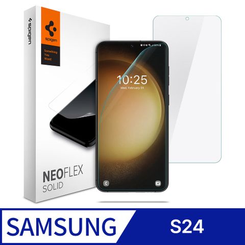 貼心提供完整裝機配件及使用步驟說明SGP / Spigen Galaxy S24 (6.2吋)_Neo Flex 極輕薄防刮保護貼(2入組)