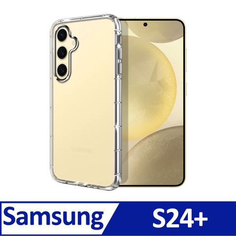 CITY BOSS for Samsung Galaxy S24+ 5G 加強四角防護防摔空壓氣墊殼