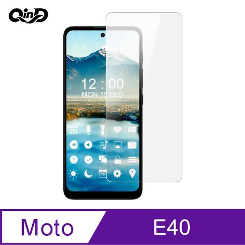 QinD Motorola Moto E40/E20/E30 防爆膜(2入) #保護貼 #保護膜 #磨砂 #抗藍光