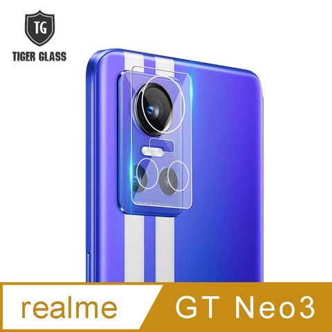 防水鍍膜 耐刮防指紋T.G realme GT Neo3鏡頭鋼化膜玻璃保護貼(防爆防指紋)