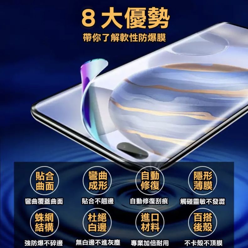  [全屏滿版訂製款] realme 9i 5G 疏水防爆軟性_螢幕保護貼/機背保護貼