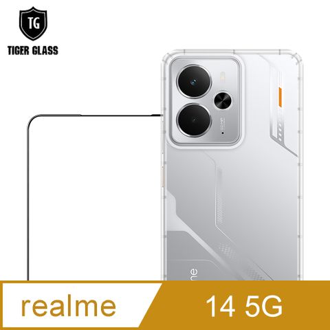 T.G realme 14 5G 手機保護超值2件組(透明空壓殼+鋼化膜)