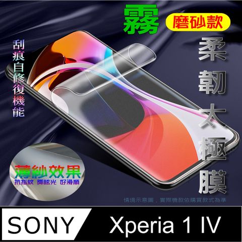 MEIJI 明治 太極膜 Sony Xperia 1 IV 軟性防爆手機保護貼_霧面類紙膜