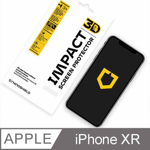 RHINOSHIELD 犀牛盾 iPhone XR 3D 壯撞貼 手機螢幕保護貼