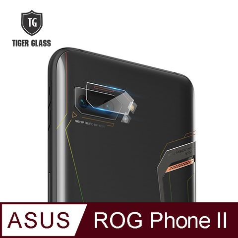 防水鍍膜 耐刮防指紋T.G ASUS ROG Phone II ZS660KL鏡頭鋼化膜玻璃保護貼(防爆防指紋)