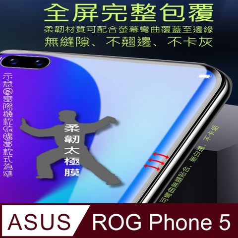 Asus ROG Phone 5 軟性奈米防爆膜-螢幕保護貼