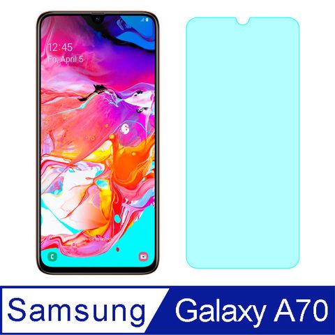 【Ayss】三星 Samsung Galaxy A70/6.7吋專用手機玻璃保護貼/鋼化玻璃膜/平面全透明/全滿膠/