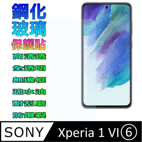 SONY Xperia 1 VI 鋼化玻璃螢幕保護貼 (全透明無邊框)