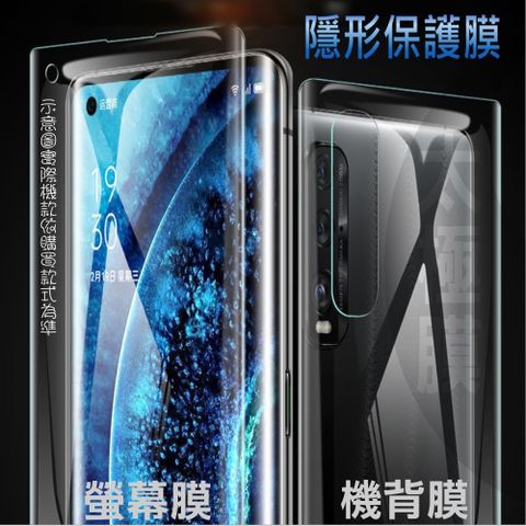 OPPO Reno 8T 5G 柔韌疏水透亮滿版_全屏螢幕保護貼/滿版機背保護貼