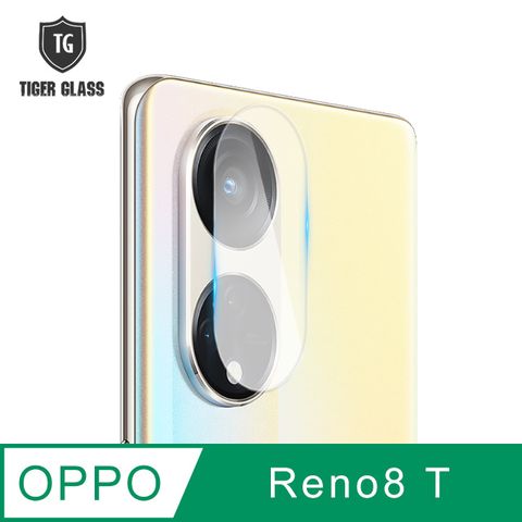 防水鍍膜 耐刮防指紋T.G OPPO Reno8 T 5G鏡頭鋼化膜玻璃保護貼(防爆防指紋)