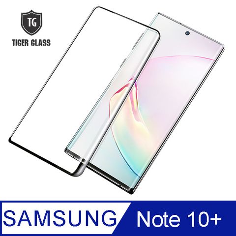 T.G全包覆滿版鋼化膜手機保護貼(加贈鏡頭保護貼)for Samsung Galaxy Note10+● 滿版膠框 指紋輕鬆解鎖