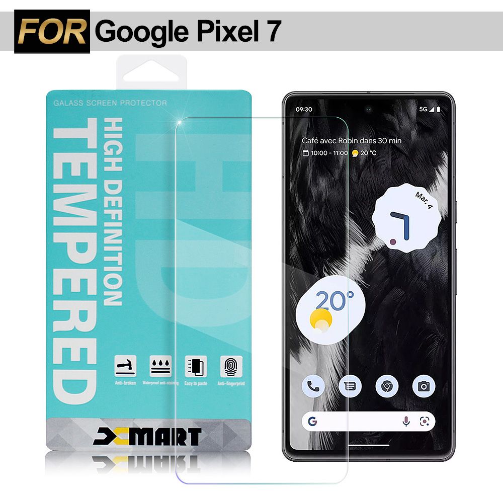 X mart Xmart Google Pixel 7 薄型9H玻璃保護貼-非滿版