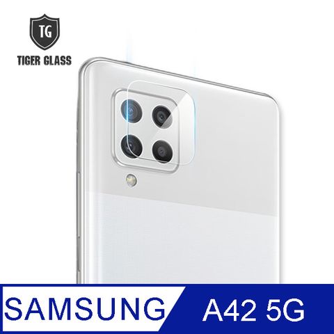 防水鍍膜 耐刮防指紋T.G Samsung Galaxy A42 5G鏡頭鋼化膜玻璃保護貼(防爆防指紋)