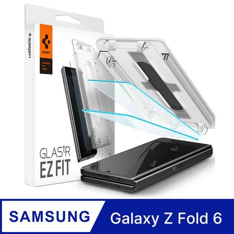 spigen Galaxy Z Fold 6 Glas.tR EZ Fit-玻璃保護貼(含快貼板:2入)