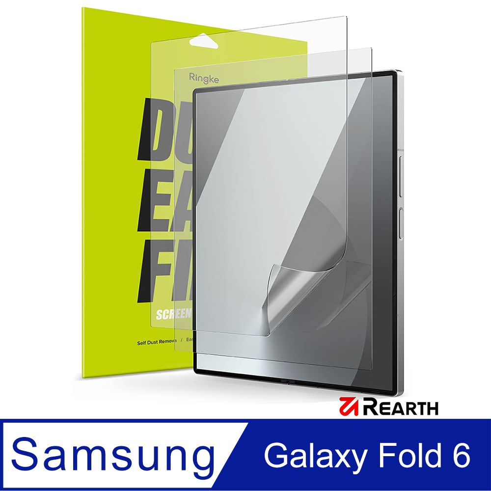 Rearth  Ringke 三星 Galaxy Z Fold 6 滿版抗衝擊螢幕保護貼(兩片裝)