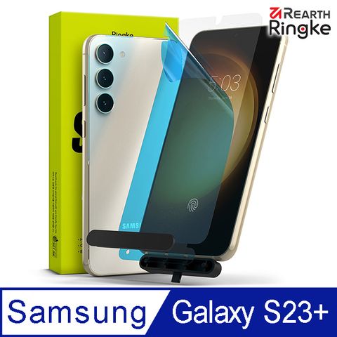 【Ringke】三星 Galaxy S23 Plus 6.6吋 [Silk Shield Film] 絲薄螢幕保護貼－2入（附安裝工具）