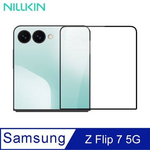 NILLKIN SAMSUNG Z Flip 7 5G (外螢幕) CP+PRO 玻璃貼-黑色