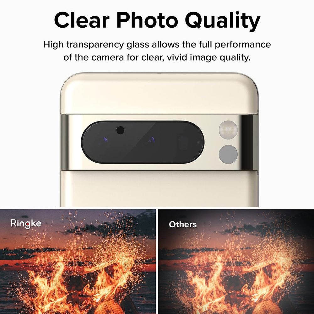 Ringke ｜Google Pixel 8 / 8 Pro [Camera Protector Glass] 鋼化玻璃鏡頭保護貼（3入）