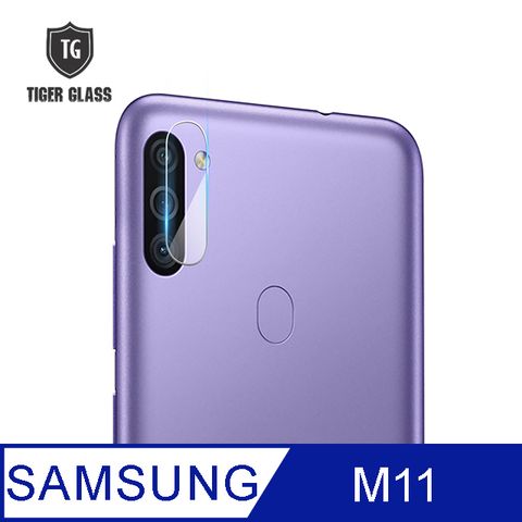 防水鍍膜 耐刮防指紋T.G Samsung Galaxy M11鏡頭鋼化膜玻璃保護貼(防爆防指紋)