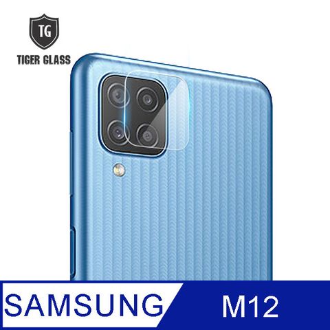 防水鍍膜 耐刮防指紋T.G Samsung Galaxy M12鏡頭鋼化膜玻璃保護貼(防爆防指紋)