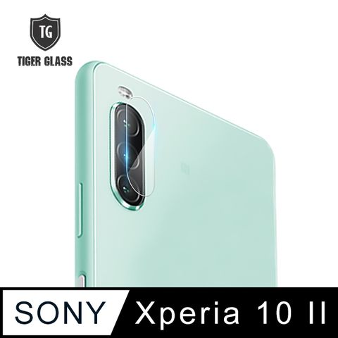 防水鍍膜 耐刮防指紋T.G Sony Xperia 10 II鏡頭鋼化膜玻璃保護貼(防爆防指紋)