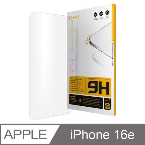 Ayss Apple iPhone 16E 6.1 吋 專用 超好貼玻璃保護貼