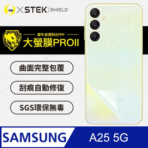 o-one 圓一 Samsung A25 5G背蓋保護貼 通過抗撞擊力檢測 可緩衝分散吸收外力衝擊