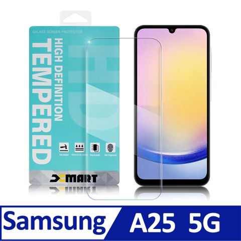 X mart Xmart Samsung Galaxy A25 5G 薄型9H玻璃保護貼-非滿版