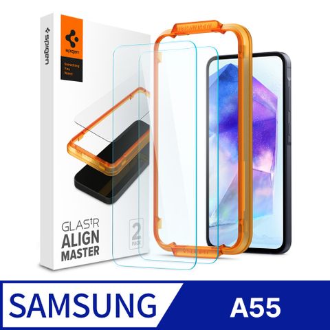 spigen Galaxy A55 5G Align Master 玻璃保護貼x2入