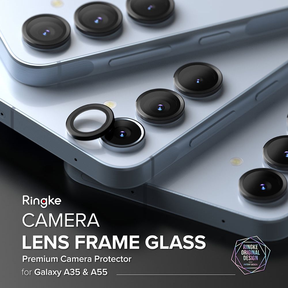 Ringke ｜三星 Galaxy A55 / A35 [Camera Lens Frame Glass] 鋼化玻璃鏡頭保護鋁框