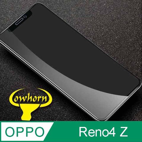 OPPO Reno4 Z 2.5D曲面滿版 9H防爆鋼化玻璃保護貼 黑色