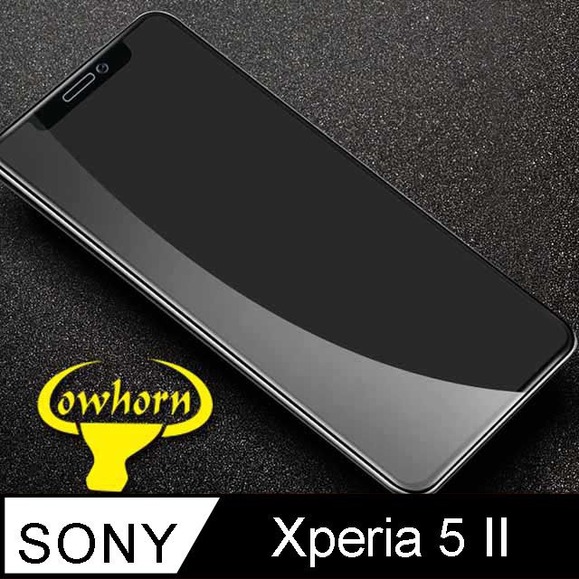 SONY 索尼  Xperia 5 II 2.5D曲面滿版 9H防爆鋼化玻璃保護貼 黑色