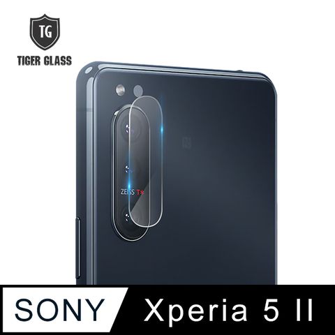 防水鍍膜 耐刮防指紋T.G Sony Xperia 5 II鏡頭鋼化膜玻璃保護貼(防爆防指紋)