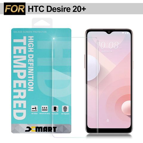 X mart Xmart for HTC Desire 20+ 薄型 9H 玻璃保護貼-非滿版