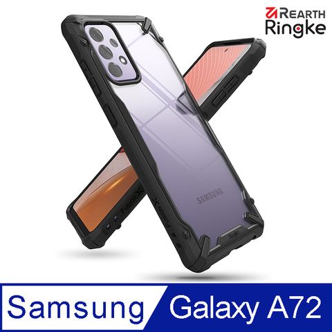 Ringke ｜三星 Samsung Galaxy A72 Fusion X Case 防撞手機保護殼（黑）