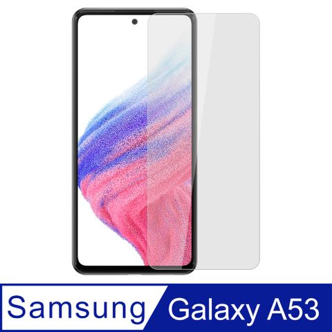 【Ayss】Samsung Galaxy A53 5G/6.52吋/2022 手機玻璃保護貼/鋼化玻璃膜/平面全透明/全滿膠