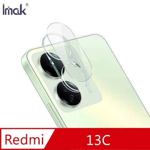 Imak 艾美克 Redmi 紅米 13C/C65 鏡頭玻璃貼(一體式) 奈米吸附 鏡頭貼