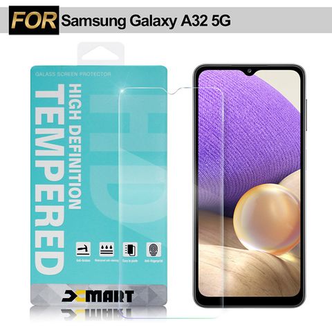 Samsung 三星 Xmart for   Galaxy A32 5G 薄型9H玻璃保護貼-非滿版