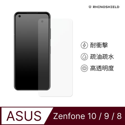 【犀牛盾】ASUS Zenfone 10 / Zenfone 9 / Zenfone 8 共用 (5.9吋) 耐衝擊手機螢幕保護貼(非滿版)