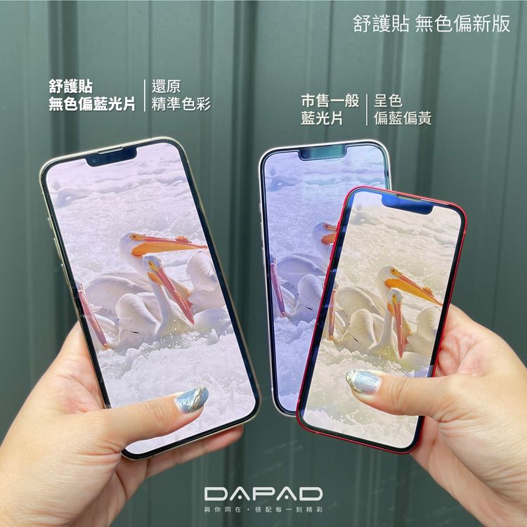 Dapad   SAMSUNG Galaxy A54 5G ( SM-A546E ) 6.4 吋   透明無色偏舒護貼( 藍光阻隔 )保護貼