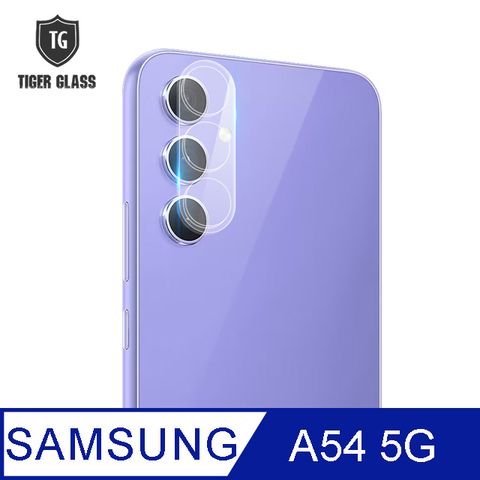 防水鍍膜 耐刮防指紋T.G Samsung Galaxy A54 5G鏡頭鋼化膜玻璃保護貼(防爆防指紋)