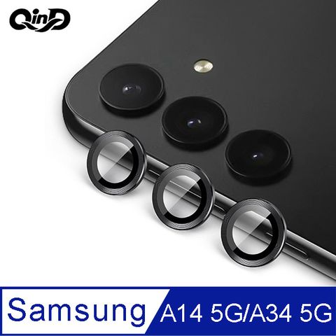 QinD SAMSUNG Galaxy A14 5G/A34 5G 鷹眼鏡頭保護貼