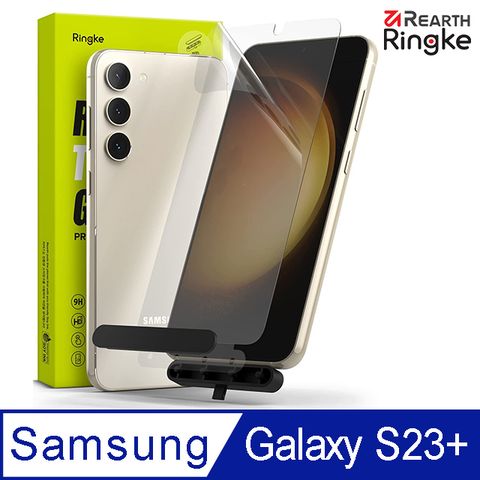【Ringke】三星 Galaxy S23 Plus 6.6吋 [Tempered Glass] 鋼化玻璃螢幕保護貼－2入（附安裝工具）