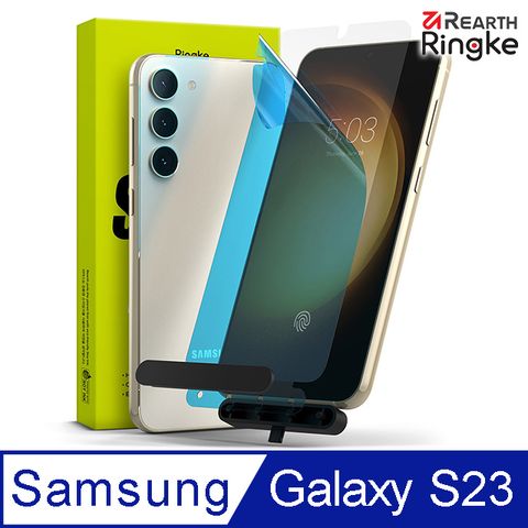 Ringke ｜三星 Galaxy S23 6.1吋 [Silk Shield Film] 絲薄螢幕保護貼－2入（附安裝工具）