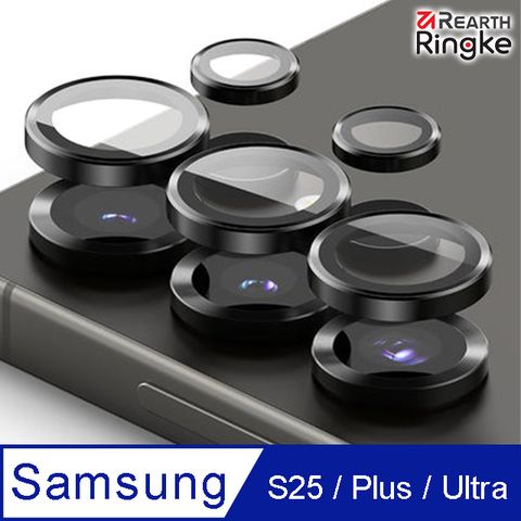 【Ringke】三星 Galaxy S25 / Plus / Ultra 鏡頭玻璃保護鋁框 保護貼 -2入
