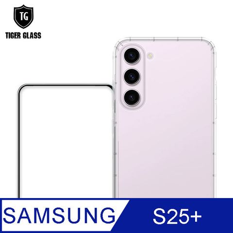 T.G Samsung Galaxy S25+ 手機保護超值2件組(透明空壓殼+鋼化膜)