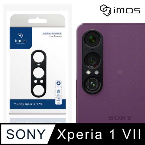 iMOS SONY Xperia 1 VII 藍寶石金屬框鏡頭保護貼